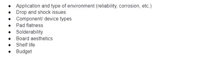 How to Choose a PCB Surface Finish