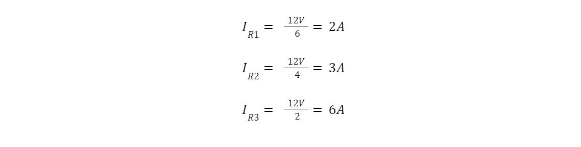 Multiple pathways on a parallel circuit. 