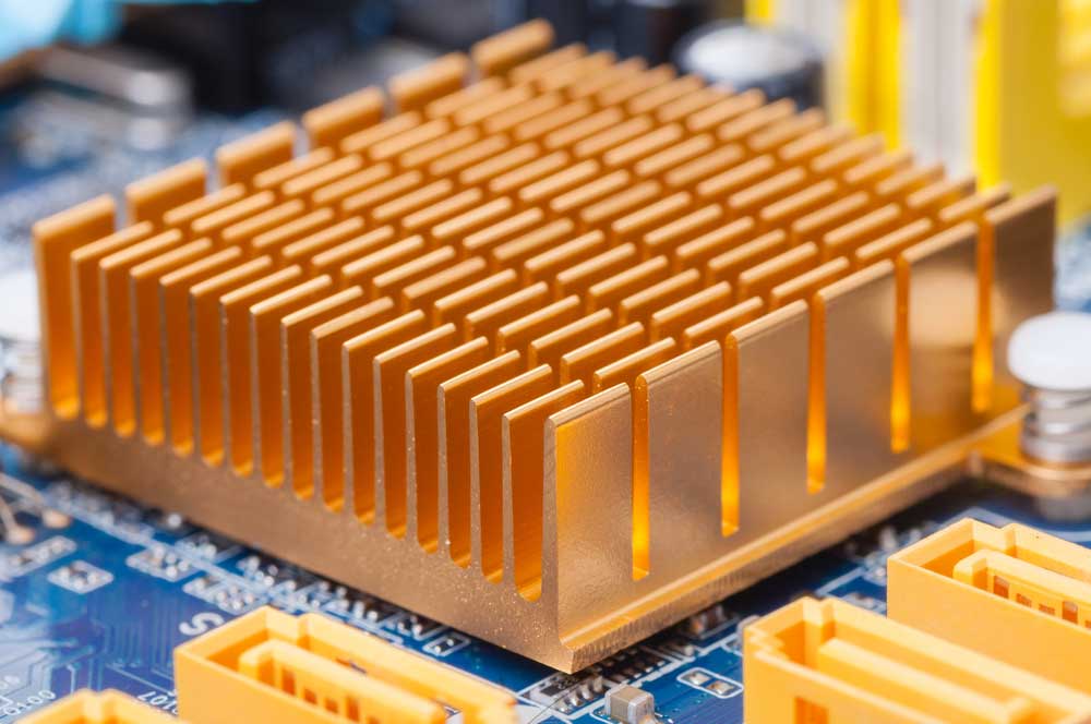 copper metal heatsink