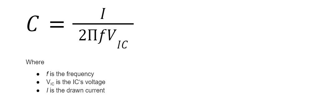 Decoupling Capacitor Value