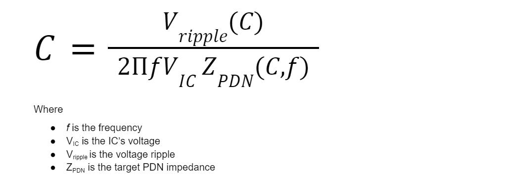 Decoupling Capacitor Value