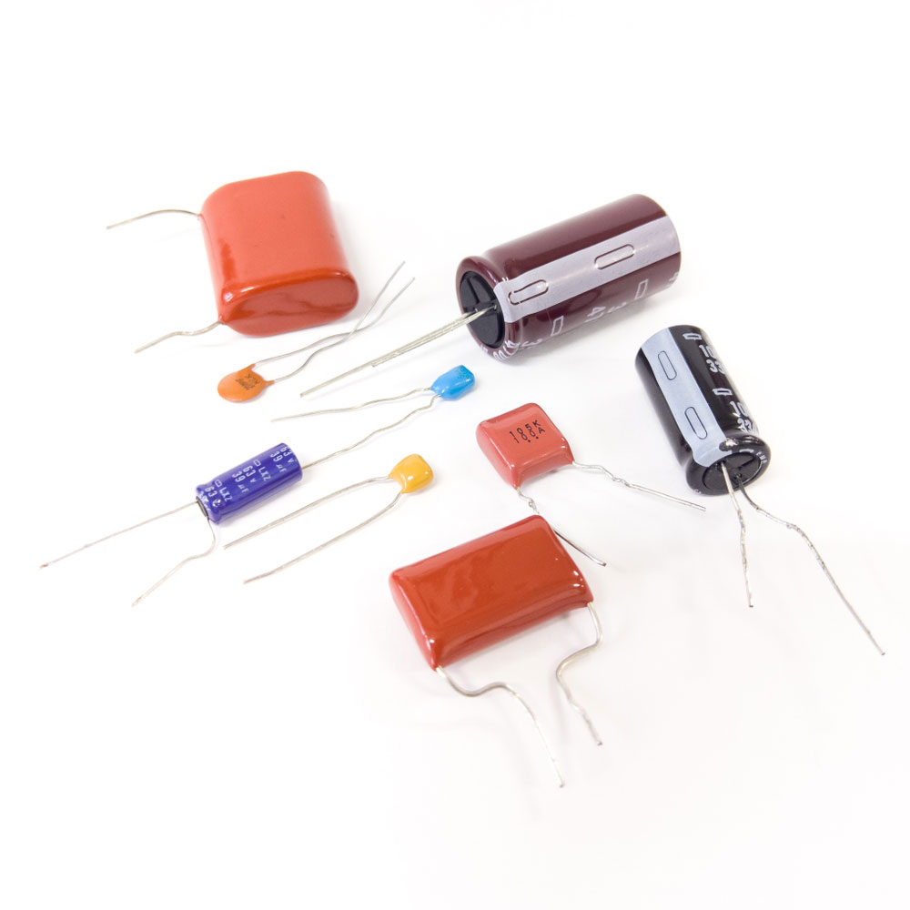 Different types of capacitors