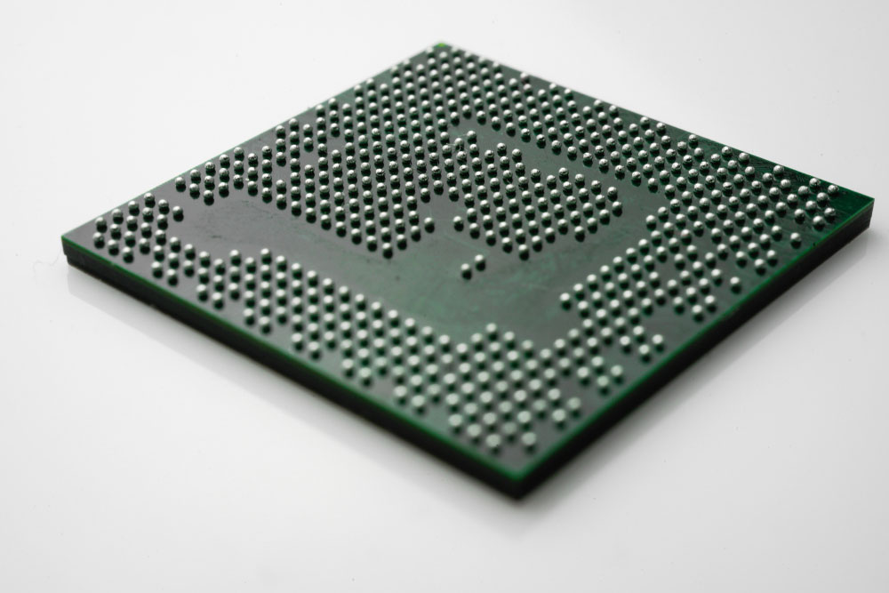 A BGA semiconductor IC