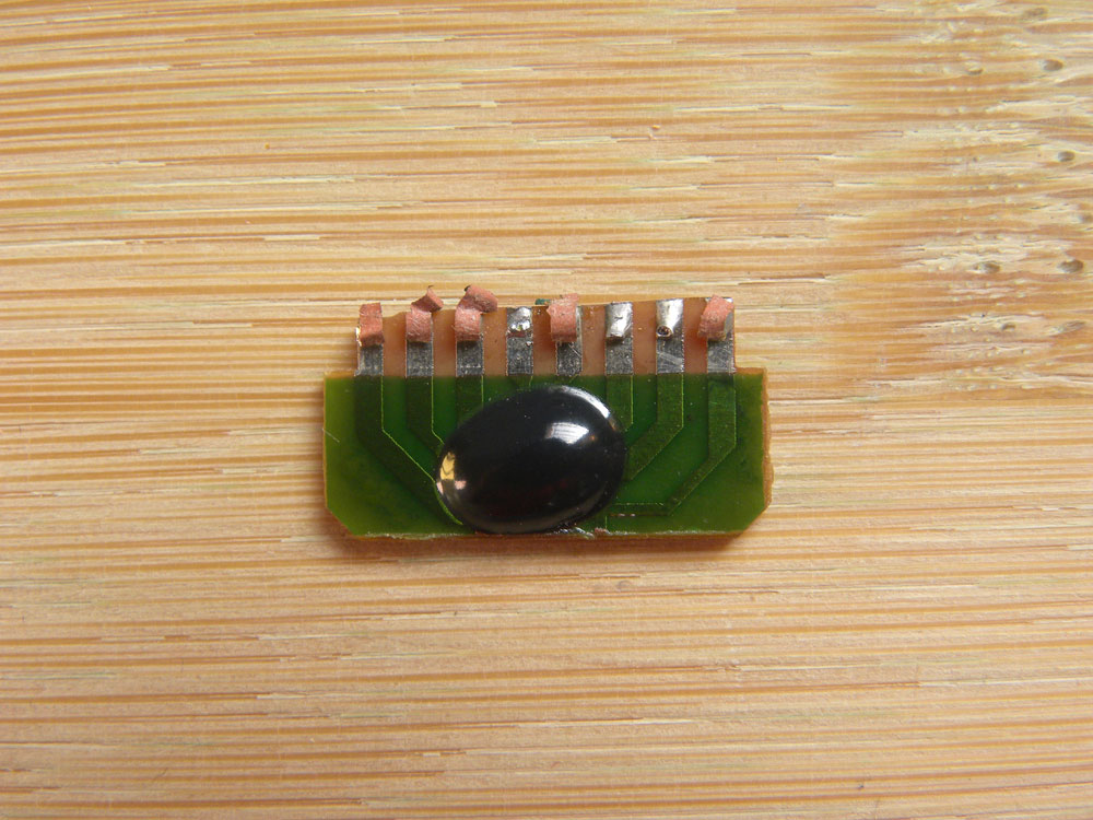 Epoxy on a PCB