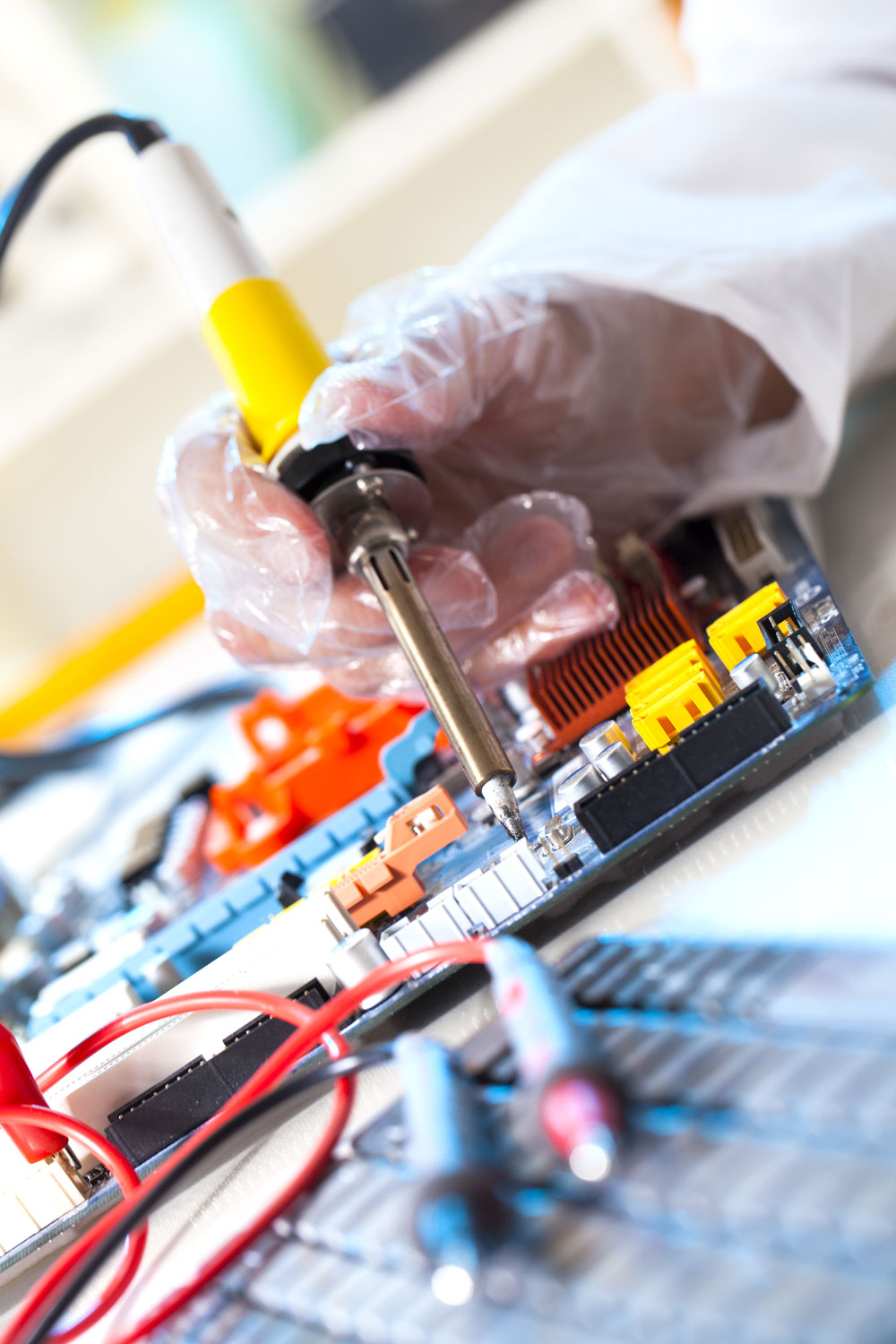 Insufficient Solder: Soldering Electronic Parts On a Printed Circuit Board