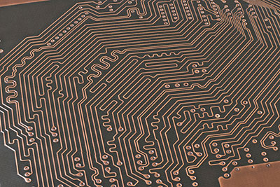 Traces on a PCB