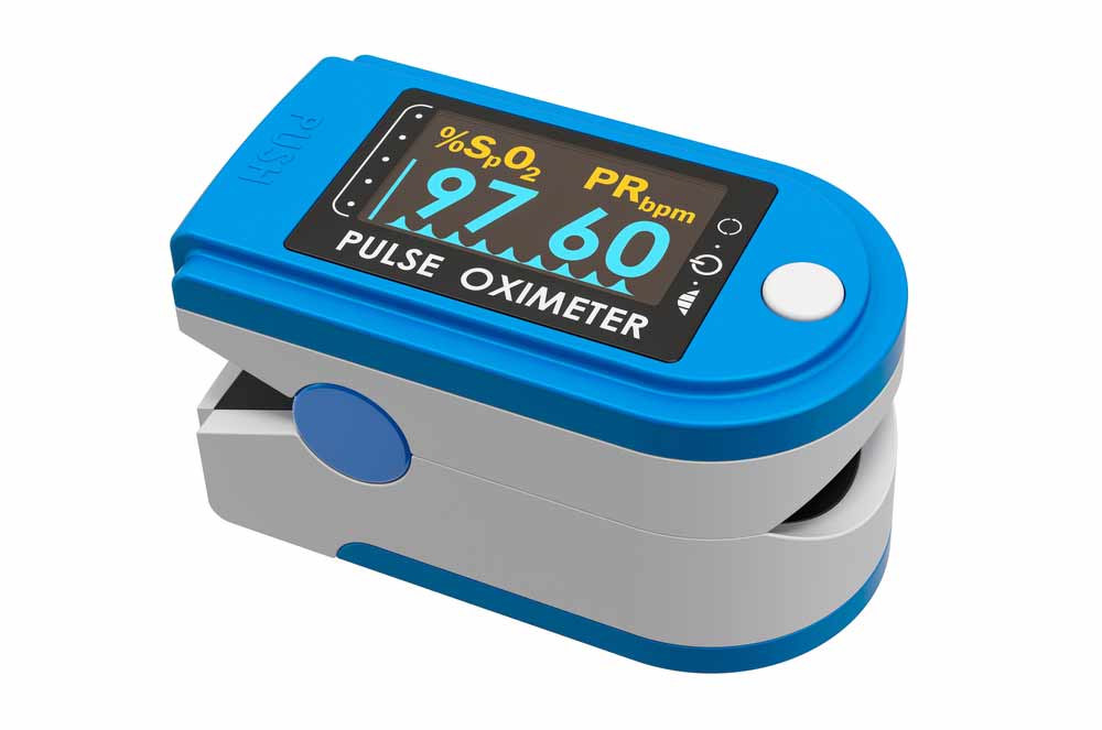 A portable pulse oximeter