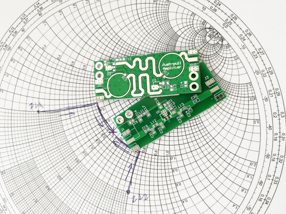 A radio frequency and microwave PCB