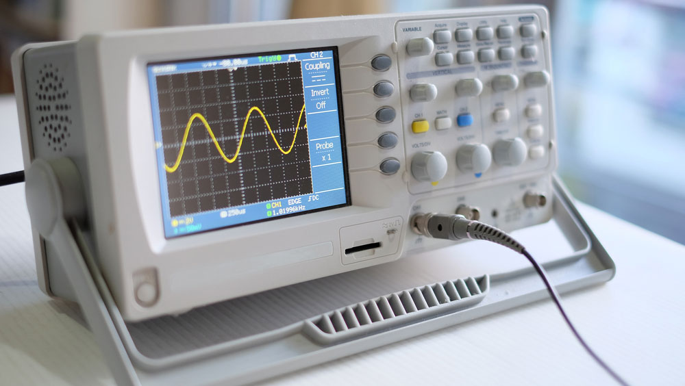 A digital oscilloscope