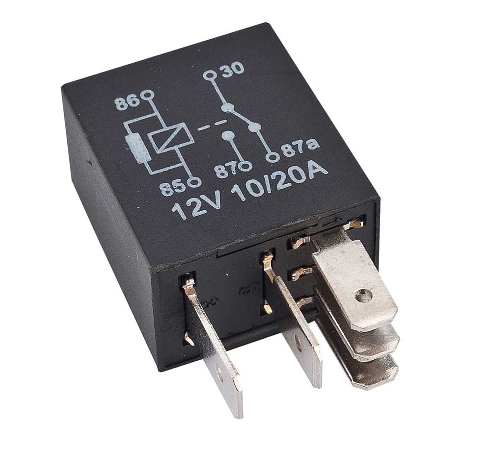 An automotive relay switch