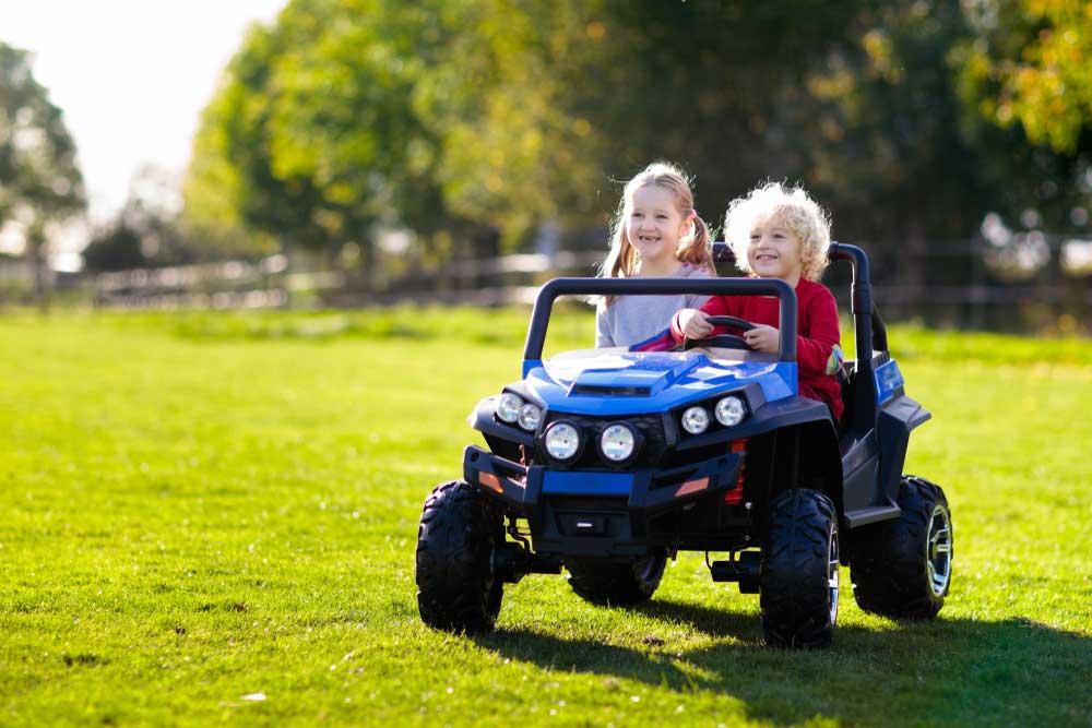 An electric toy car for kids