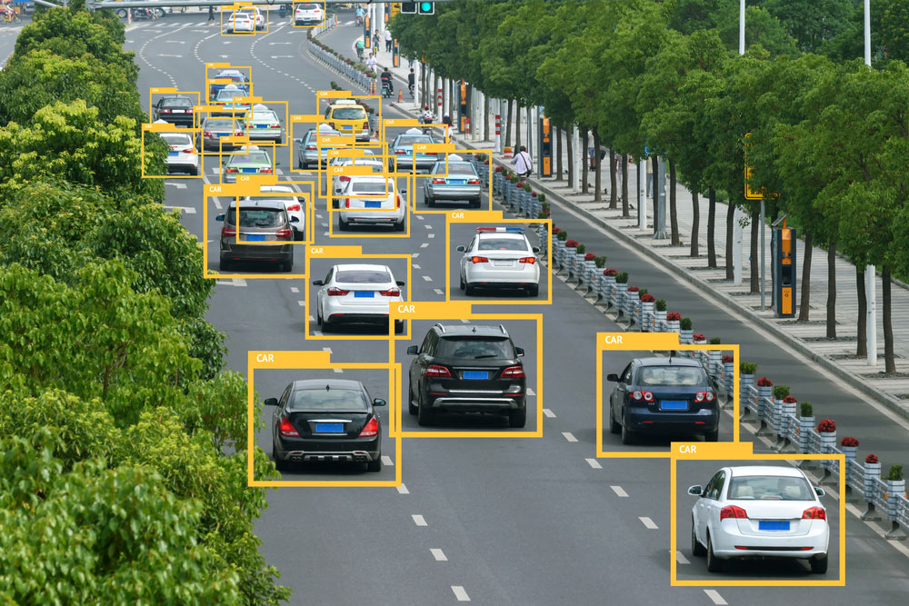 Machine learning analytics for identifying vehicles in traffic