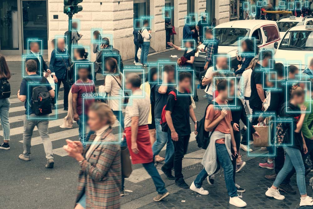 Facial detection (image processing) using data streams from CCTV cameras
