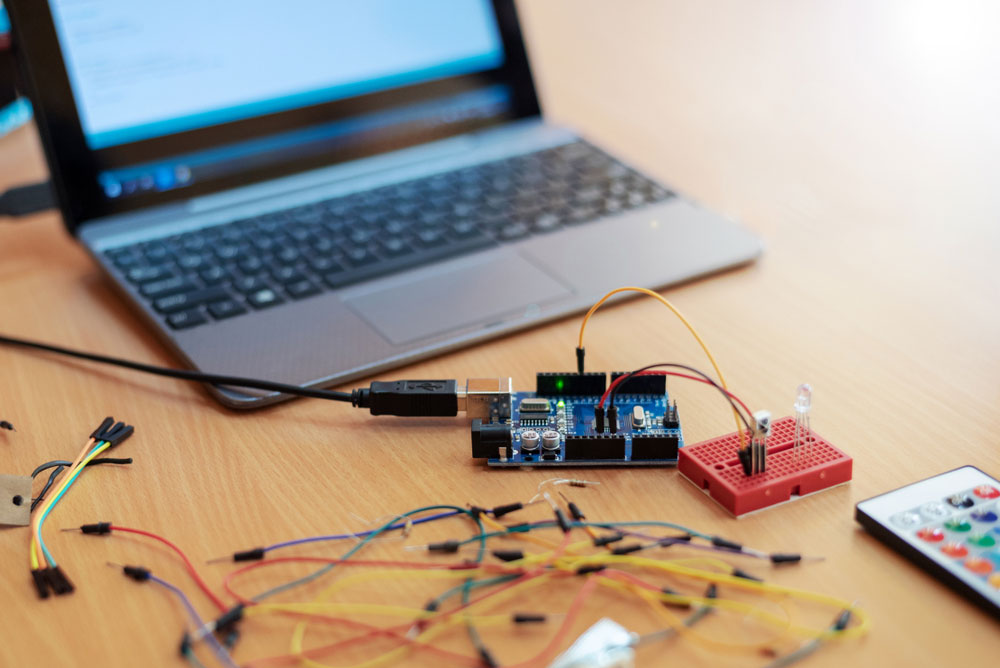 A single board computer being configured