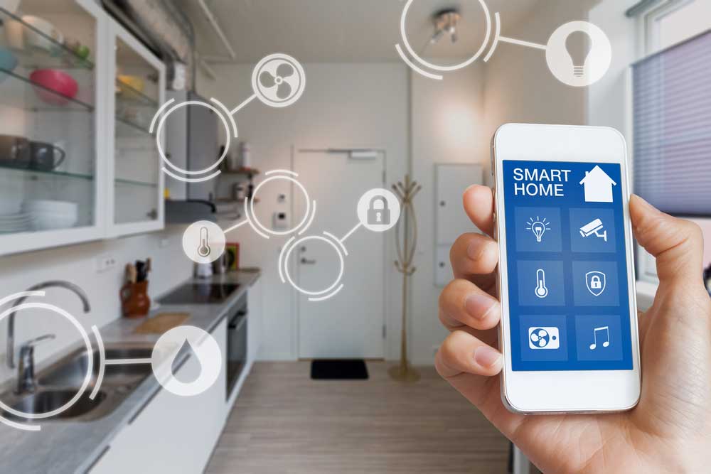 Smart home with IoT devices