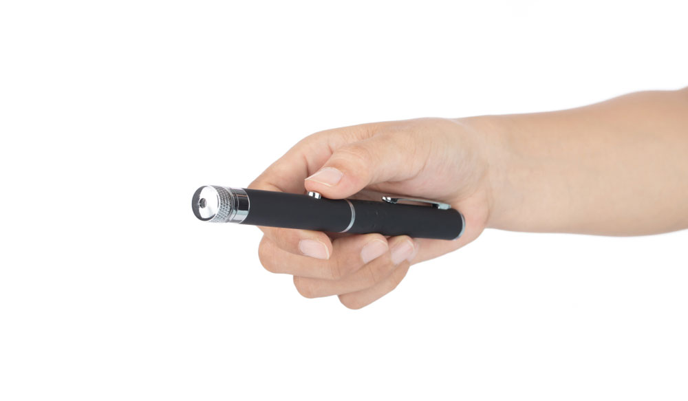 A laser pointer pen