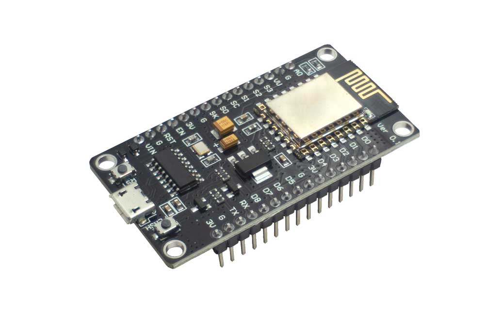 The ESP8266 NodeMCU microcontroller
