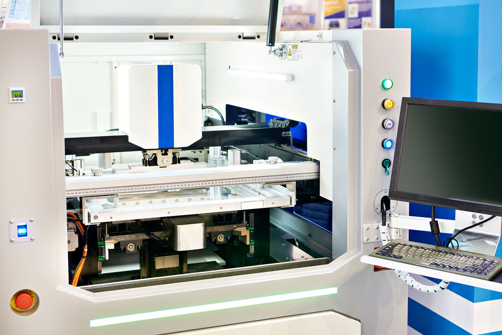 An automated high-precision solder-paste printer