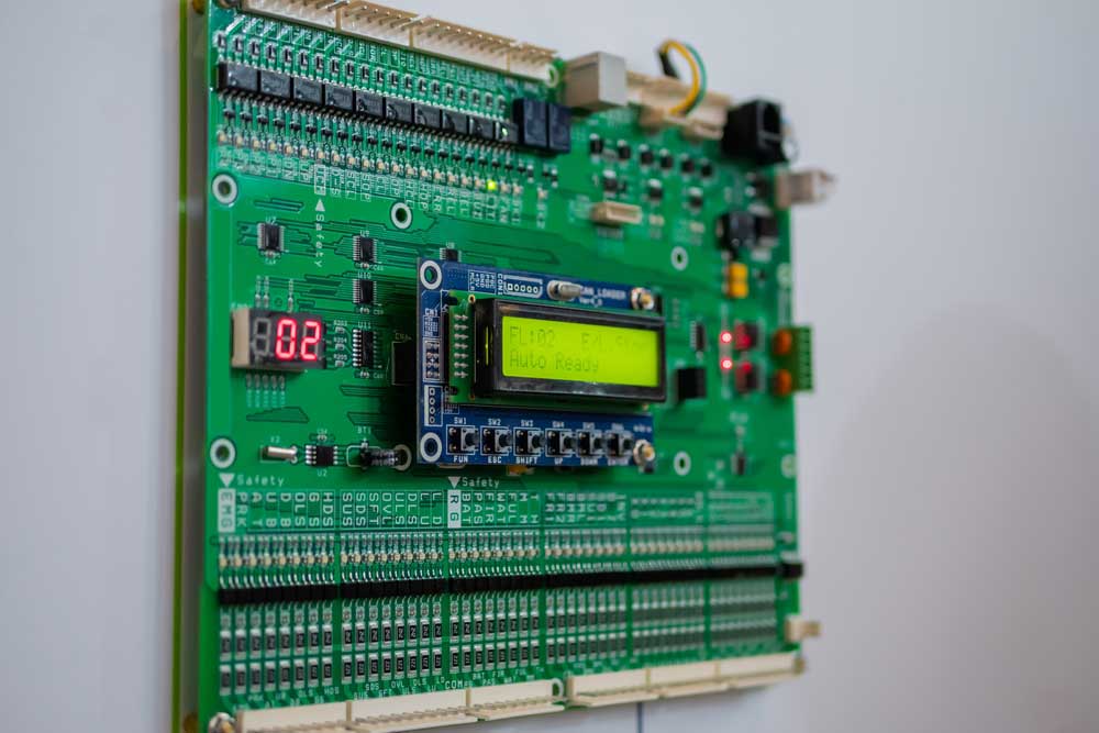 A controller board for an elevator