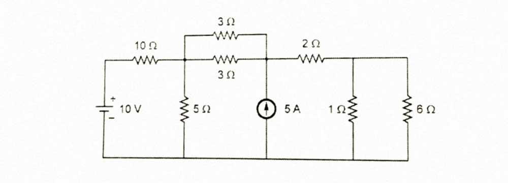 Nodes, branches, and circuit elements in a circuit