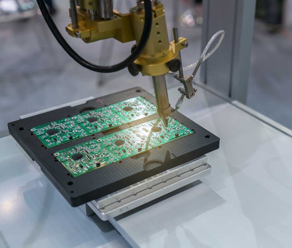 Rigid circuit board processing on a CNC machine