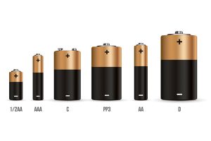 Various Battery Sizes