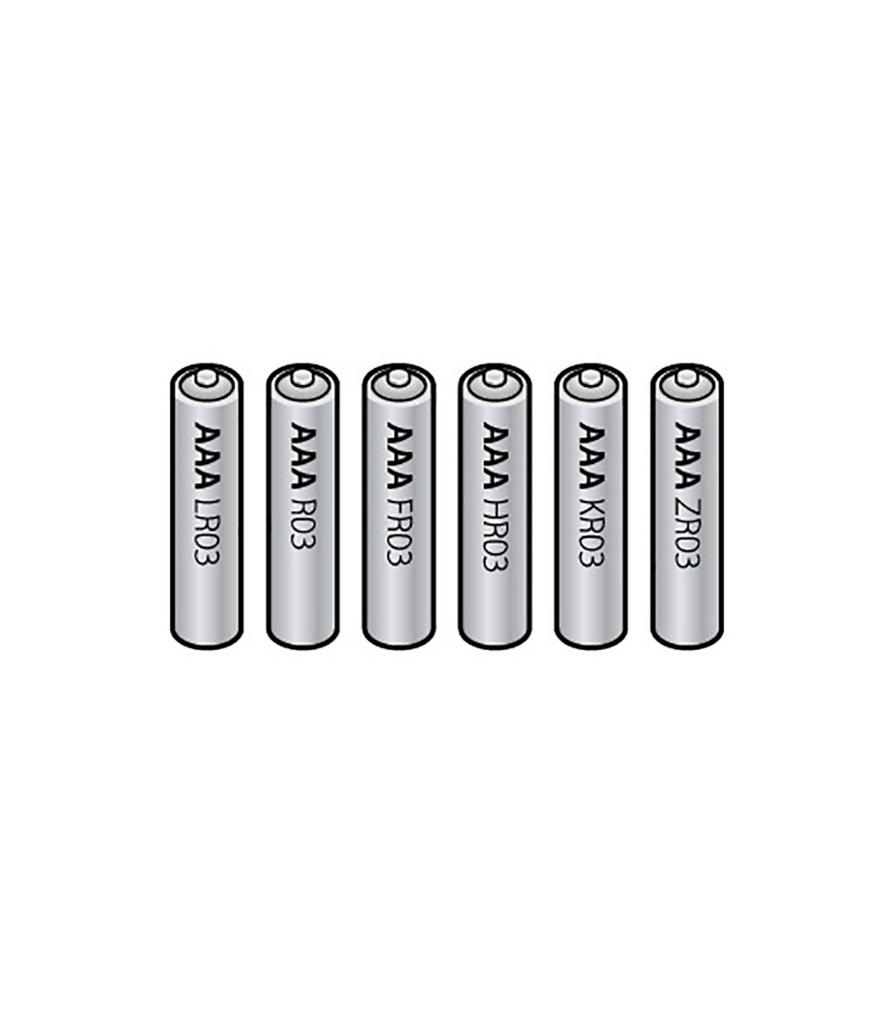 AAA battery equivalents. 