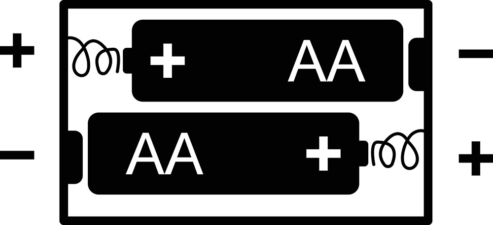 AA battery icon. 