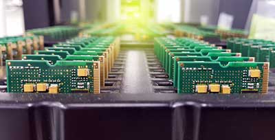 Multiple PCB assemblies in storage