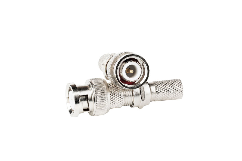 BNC connectors for closed-circuit TV applications