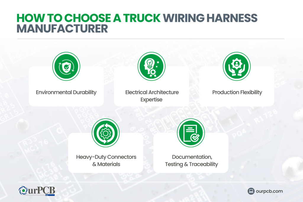 how to choose a truck wiring harness manufacturer