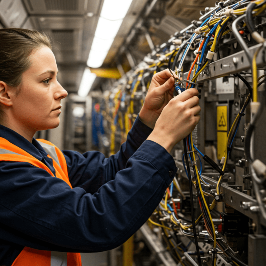 technical capabilities train wire harnesses