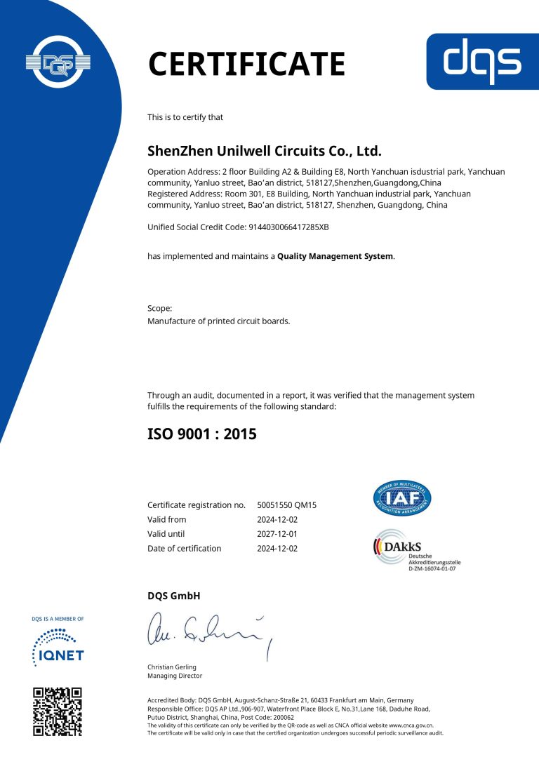 unilwell iso 9001 2015 english